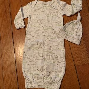 Baby boy gown